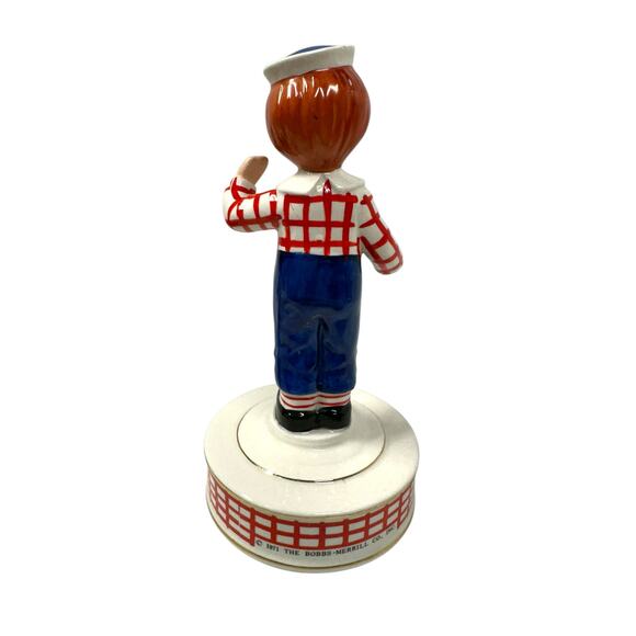 Vtg 1971 Bobbs Merrill Company Raggedy Andy Music Box by Schmid Works Japan EPC! - Picture 3 of 8